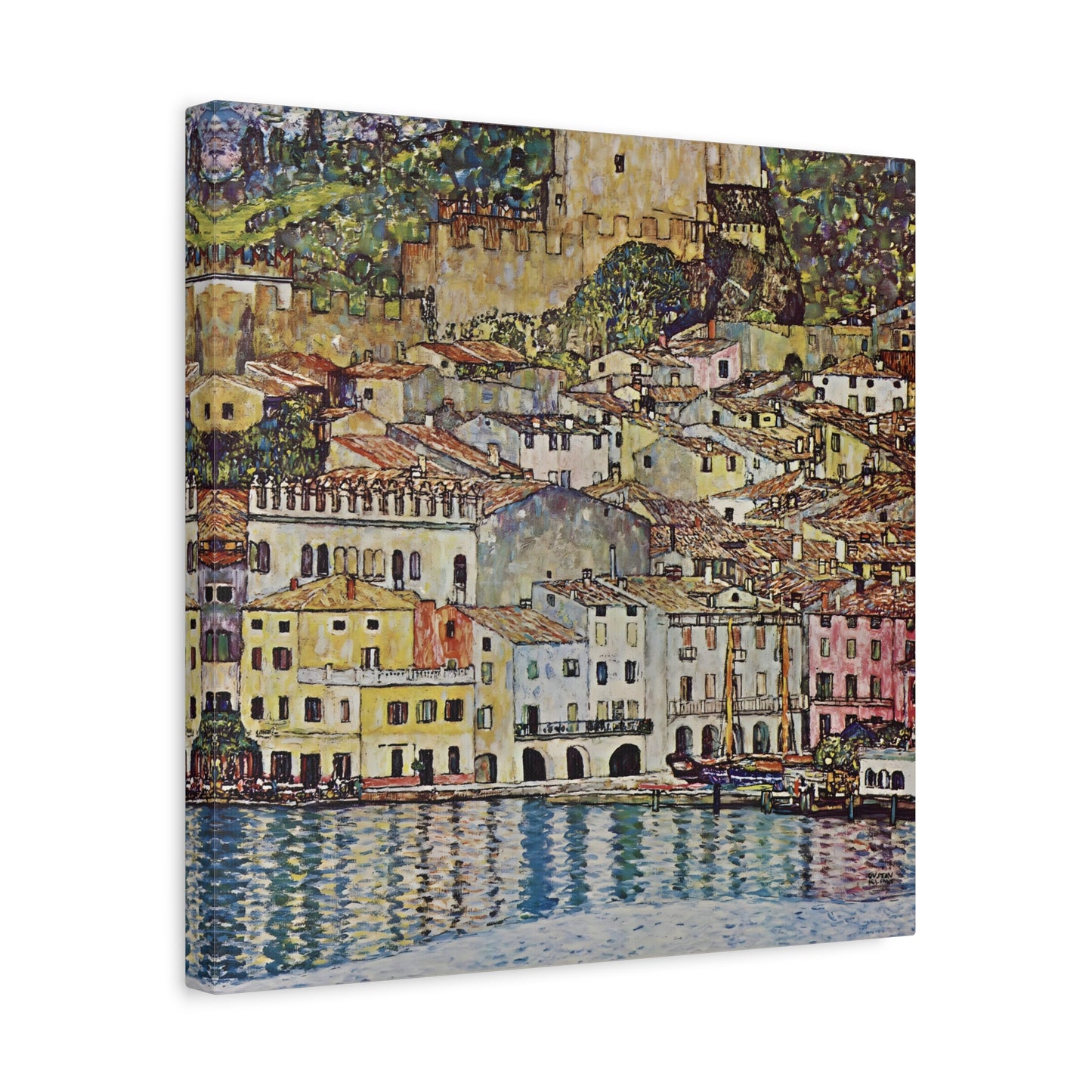 Malcesine on Lake Garda By Gustav Klimt