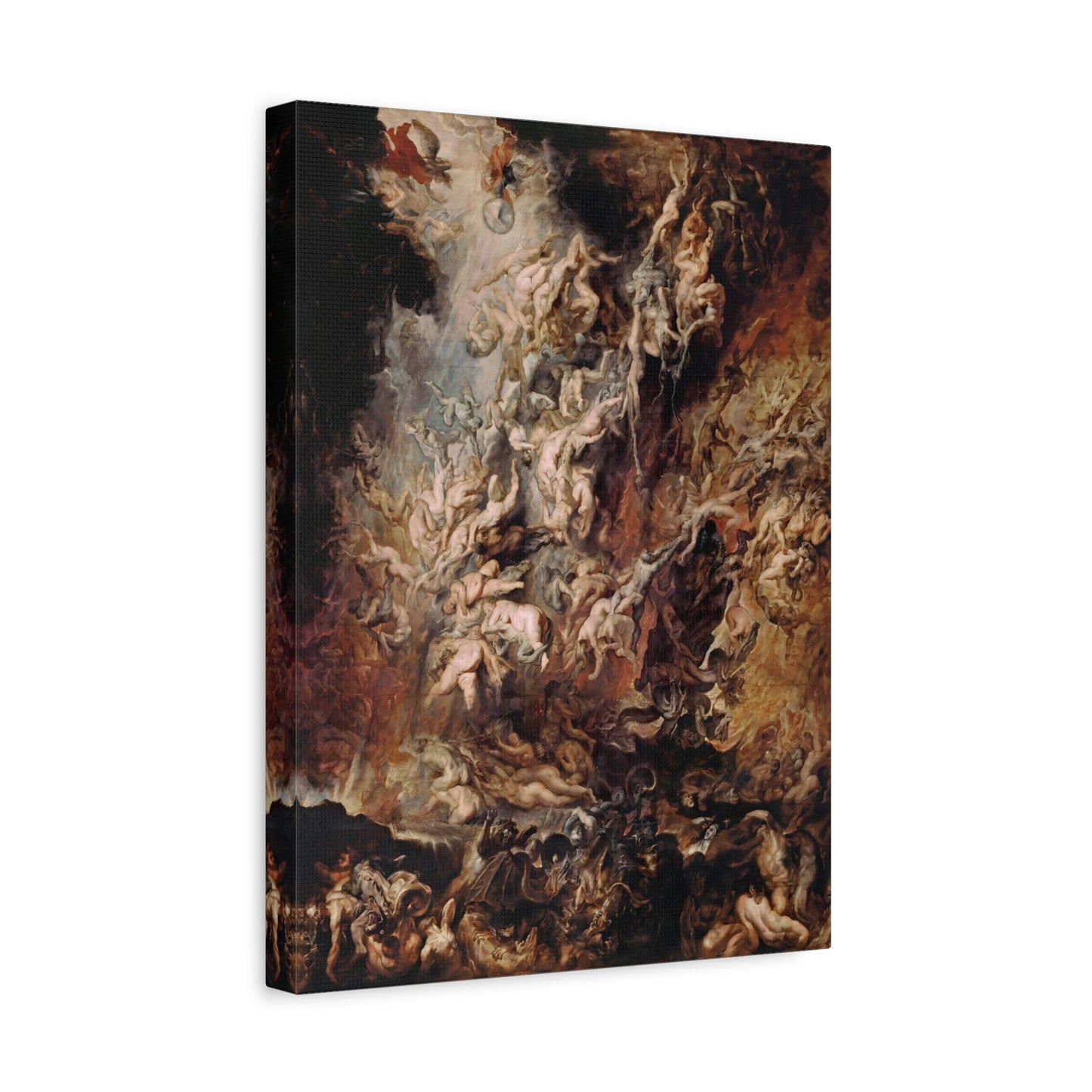 The Fall of the Damned By Peter Paul Rubens