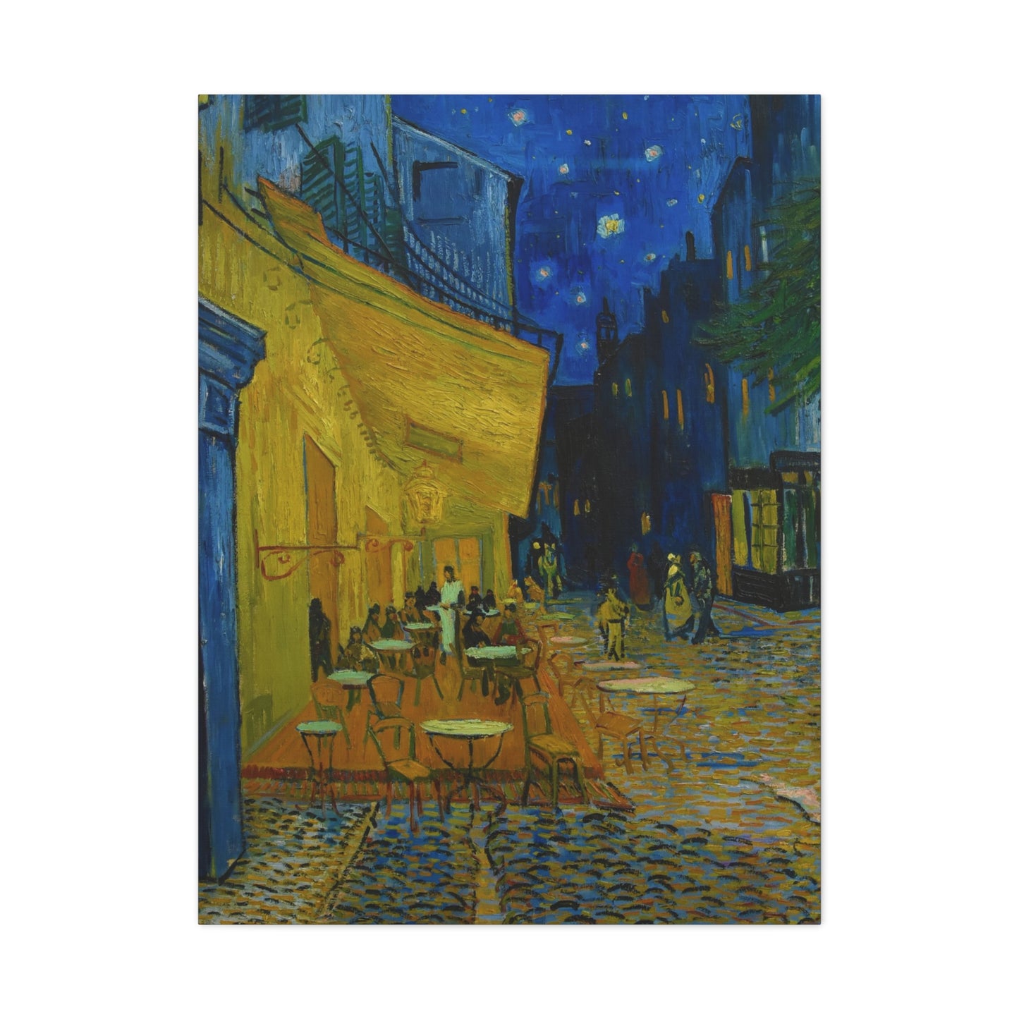 Café Terrace at Night By Vincent van Gogh