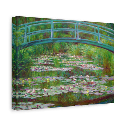 The Japanese Footbridge By Claude Monet