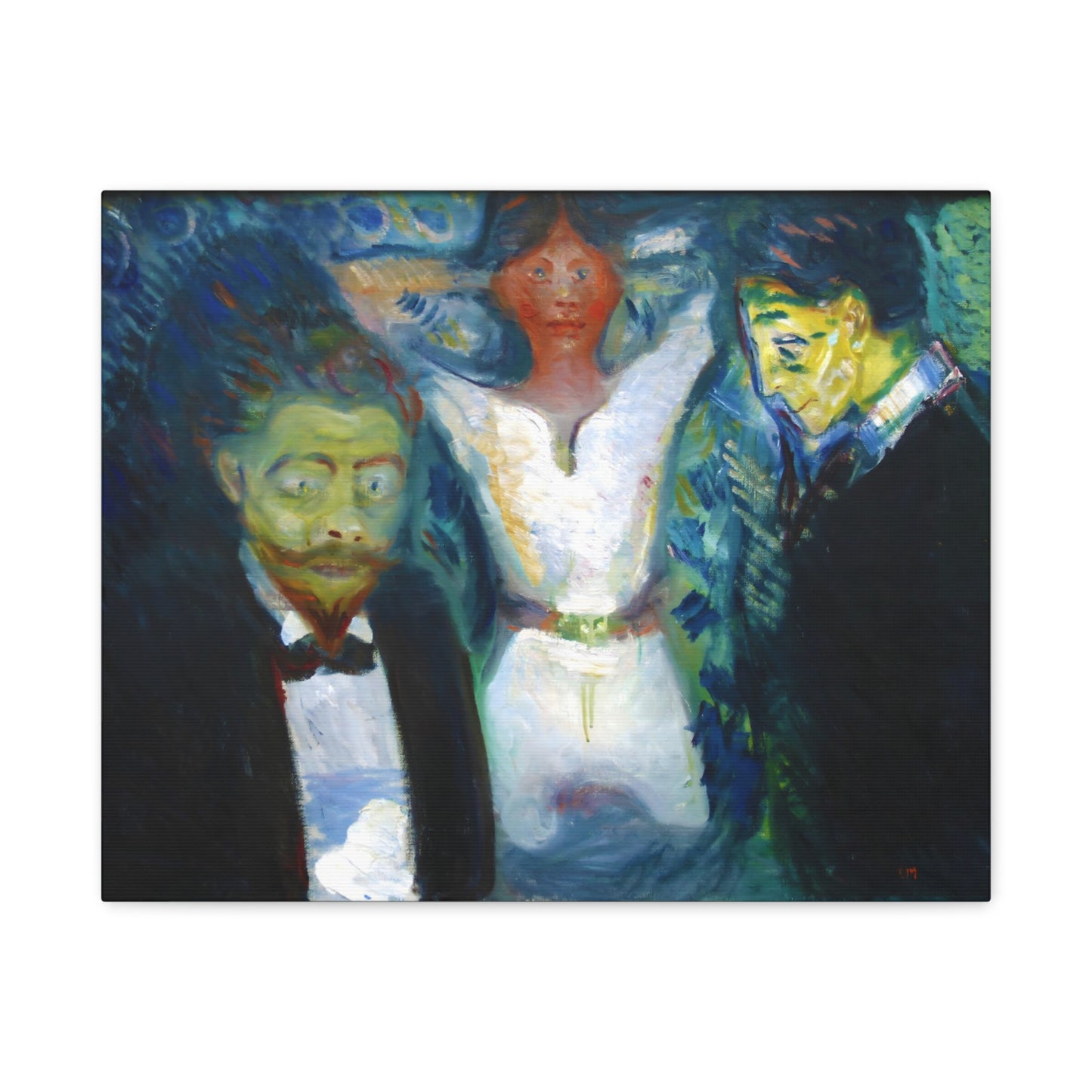 Jealousy By Edvard Munch