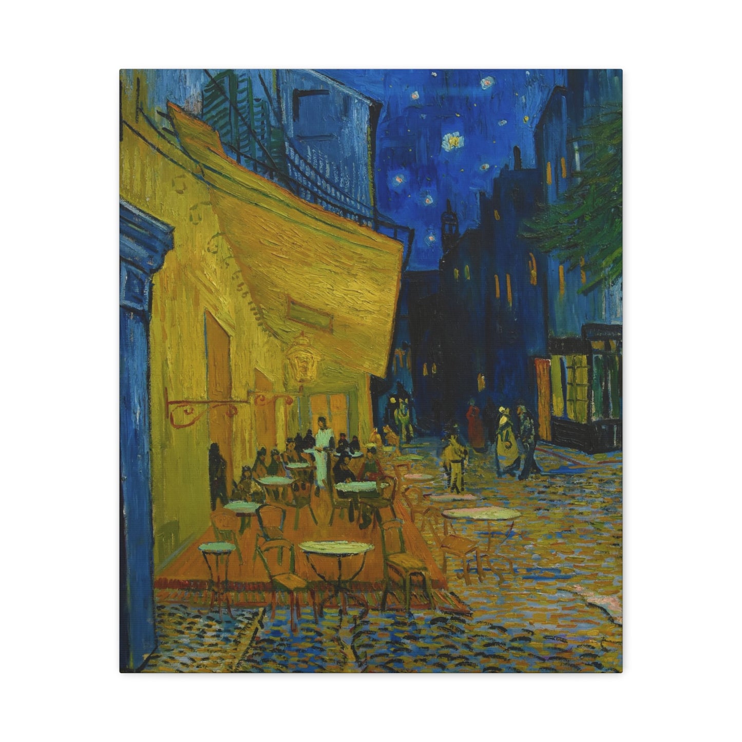 Café Terrace at Night By Vincent van Gogh