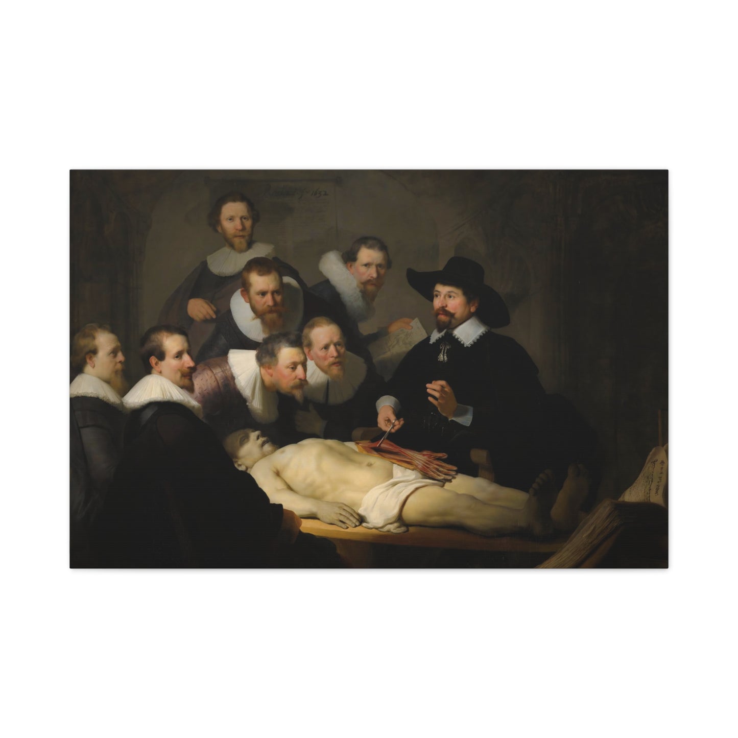 The Anatomy Lesson of Dr. Nicolaes Tulp By Rembrandt