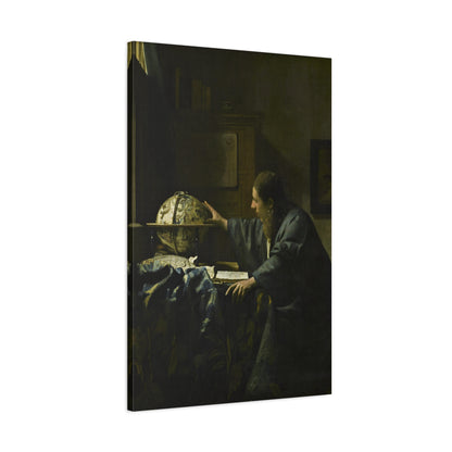 The Astronomer By Johannes Vermeer