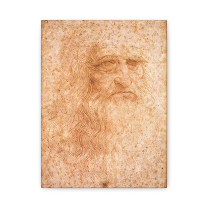 Man in Red Chalk By Leonardo da Vinci