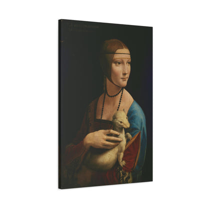 Lady with an Ermine By Leonardo da Vinci