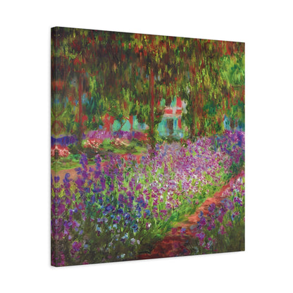 The Artist's Garden at Giverny By Claude Monet