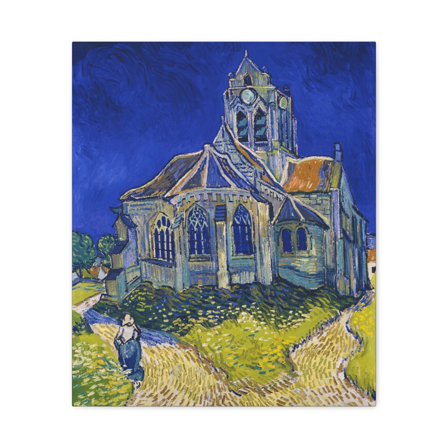 The Church at Auvers By Vincent van Gogh