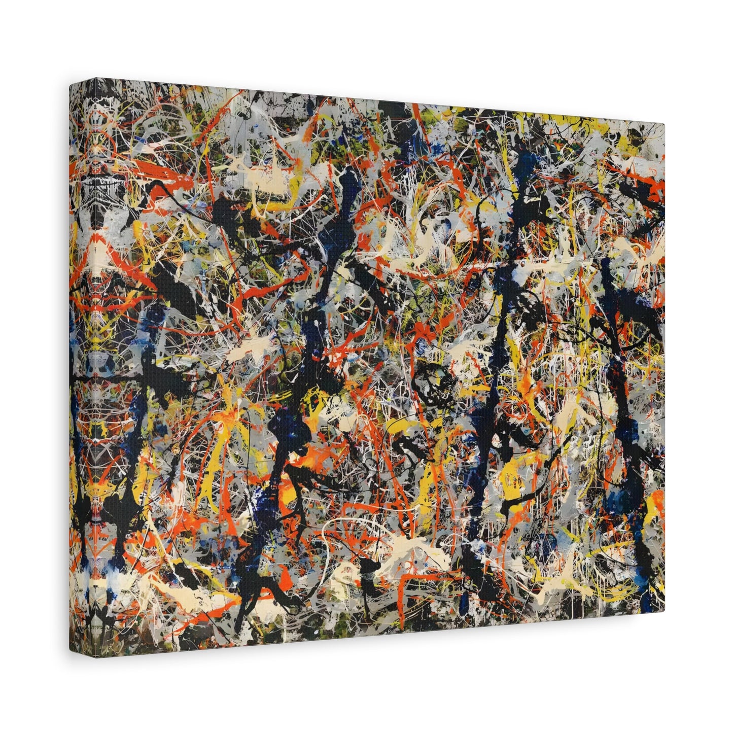 Blue Poles By Jackson Pollock