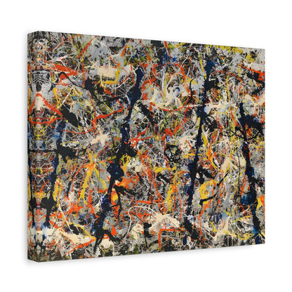 Blue Poles By Jackson Pollock