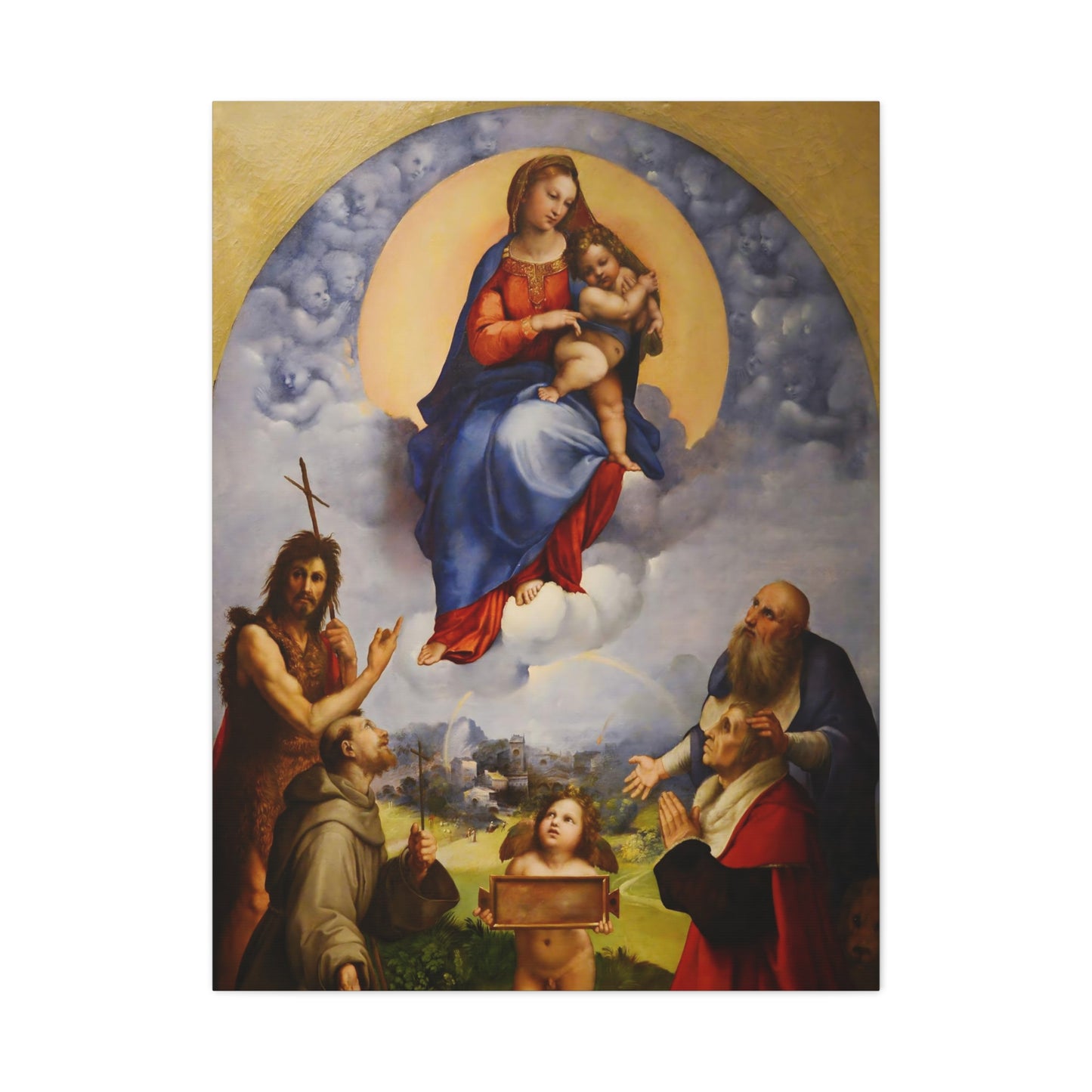 Madonna of Foligno By Raphael