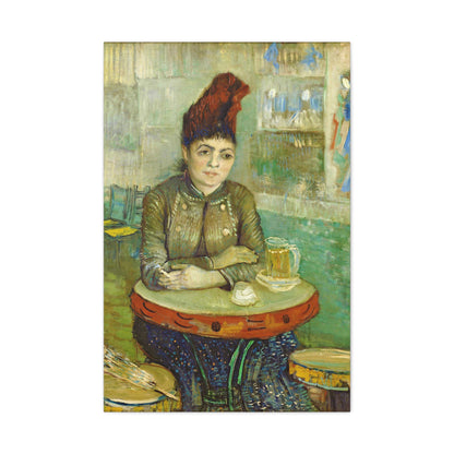 Segatori Sitting in the Café du Tambourin By Vincent van Gogh