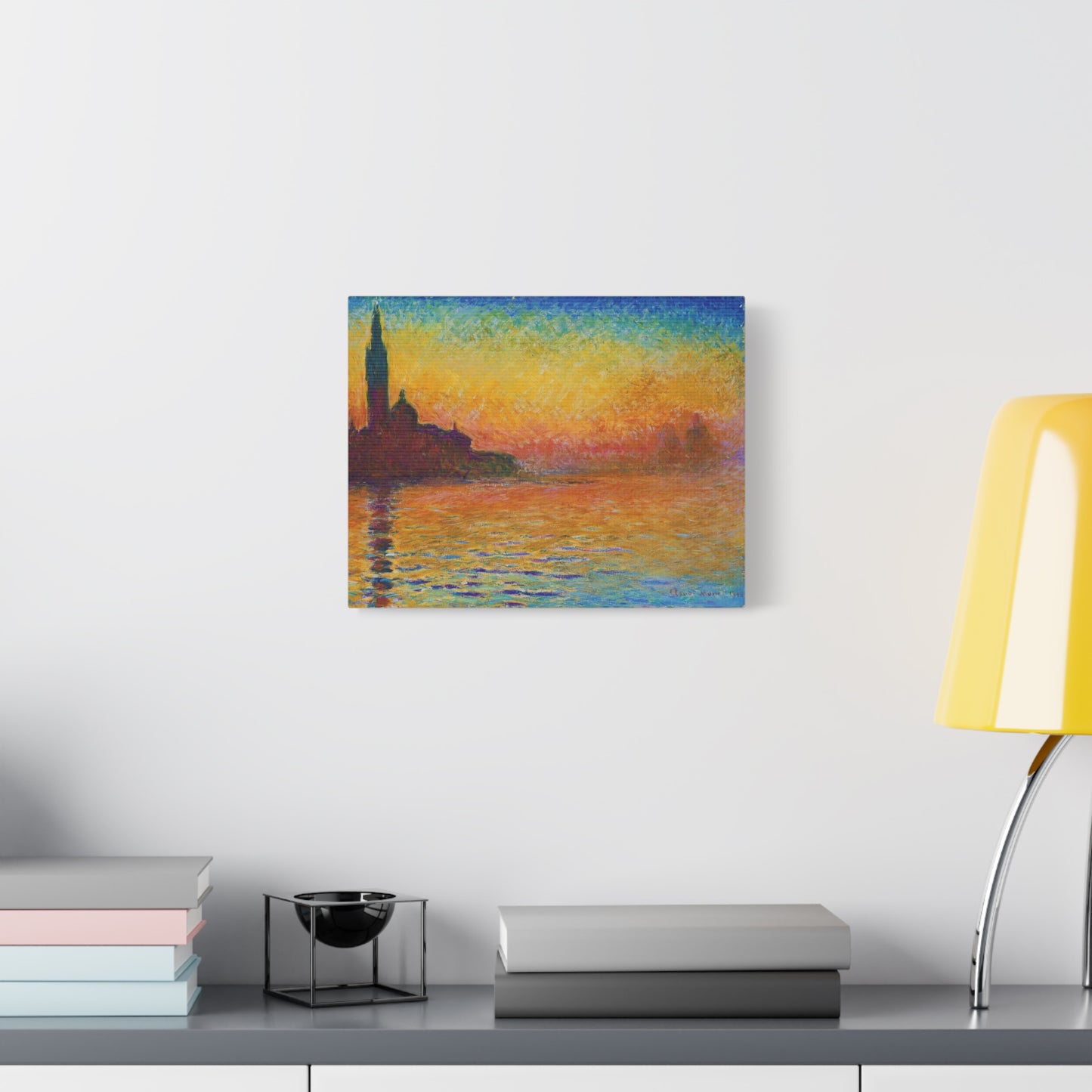 San Giorgio Maggiore at Dusk By Claude Monet