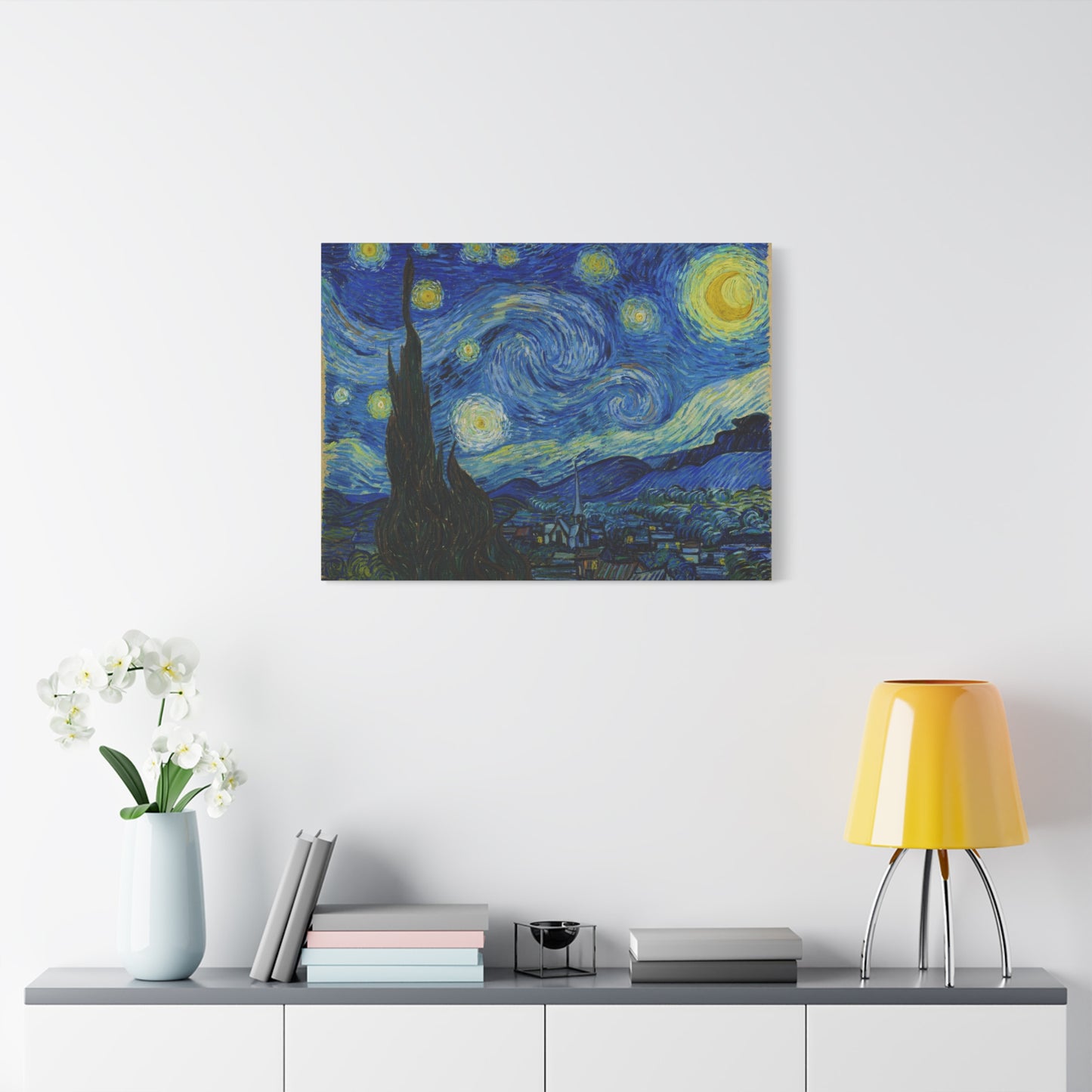 The Starry Night By Vincent van Gogh