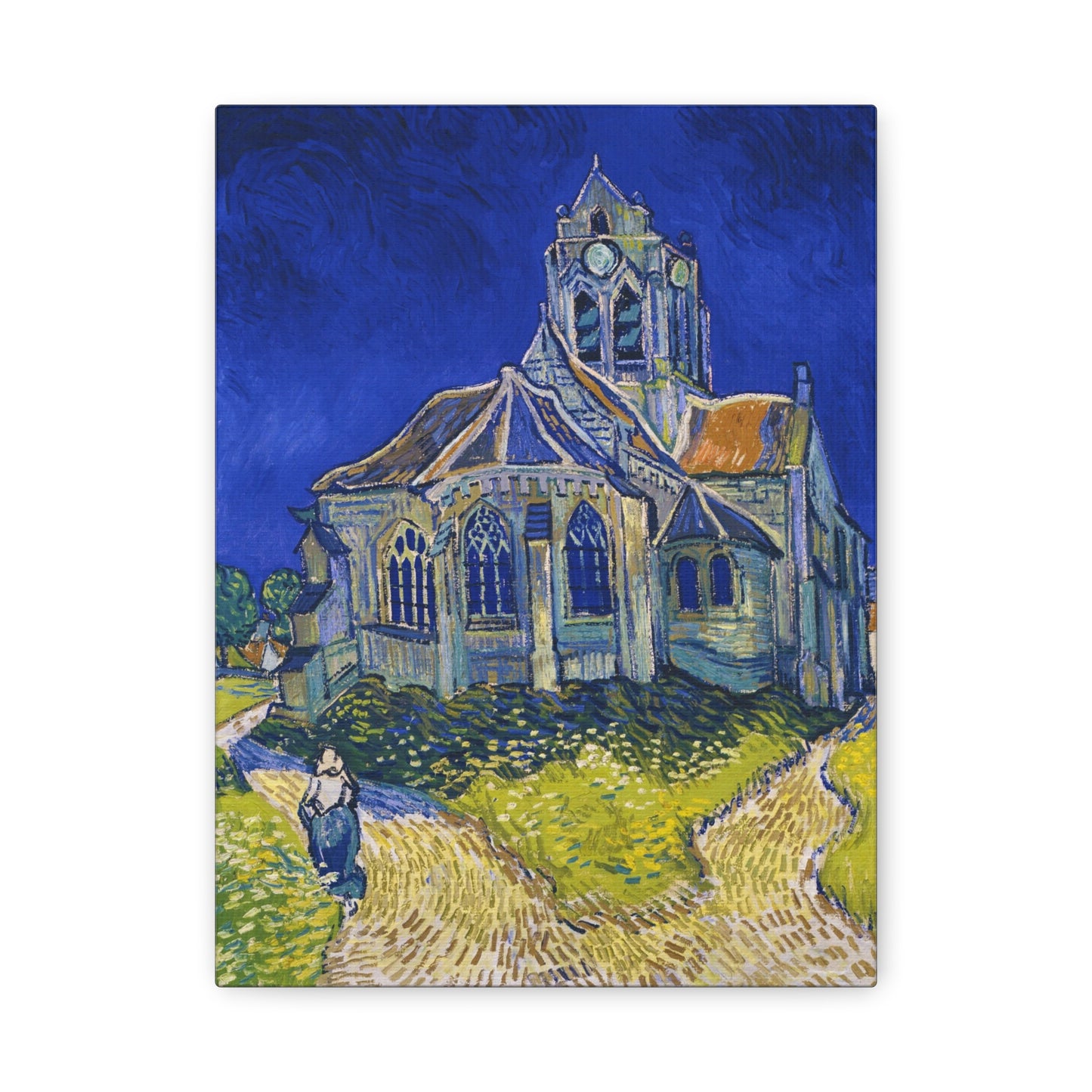 The Church at Auvers By Vincent van Gogh