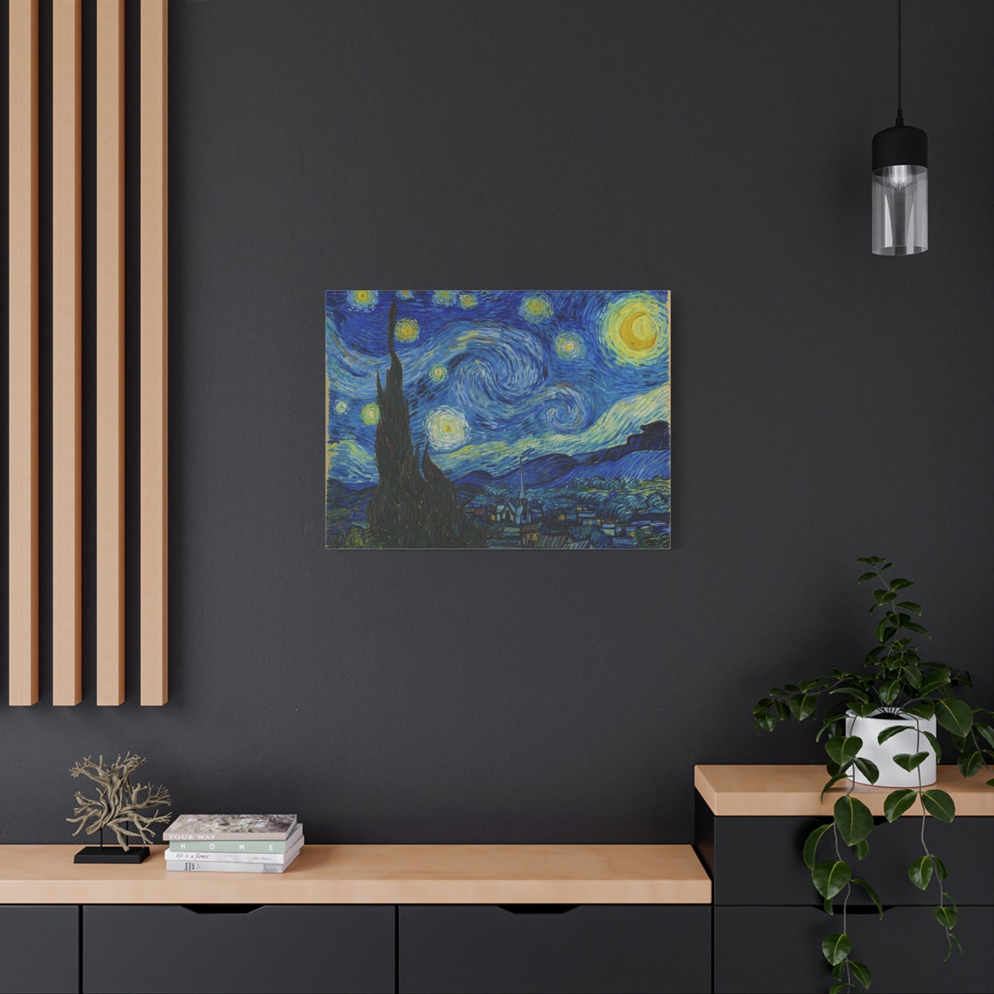 The Starry Night By Vincent van Gogh