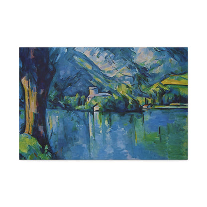 The Lac d'Annecy By Paul Cézanne