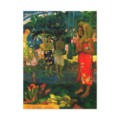 Ia Orana Maria By Eugène Henri Paul Gauguin