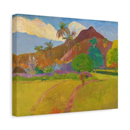 Tahitian Landscape By Eugène Henri Paul Gauguin