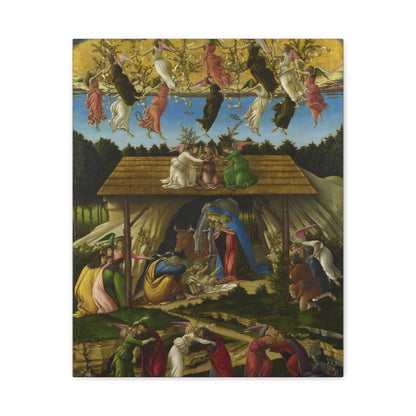 The Mystical Nativity By Sandro Botticelli