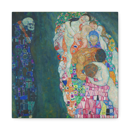 Death and Life I By Gustav Klimt