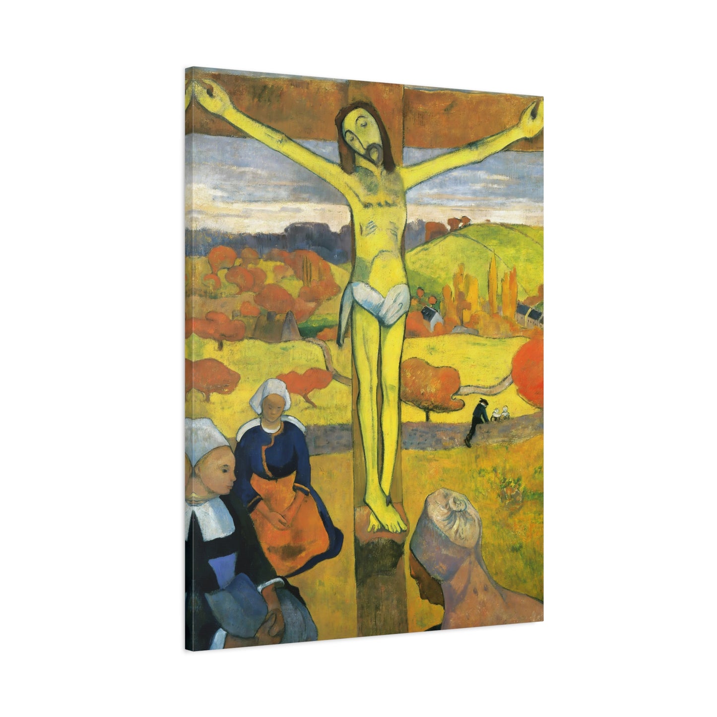 The Yellow Christ By Eugène Henri Paul Gauguin