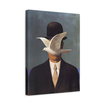 Man in a Bowler Hat By René Magritte