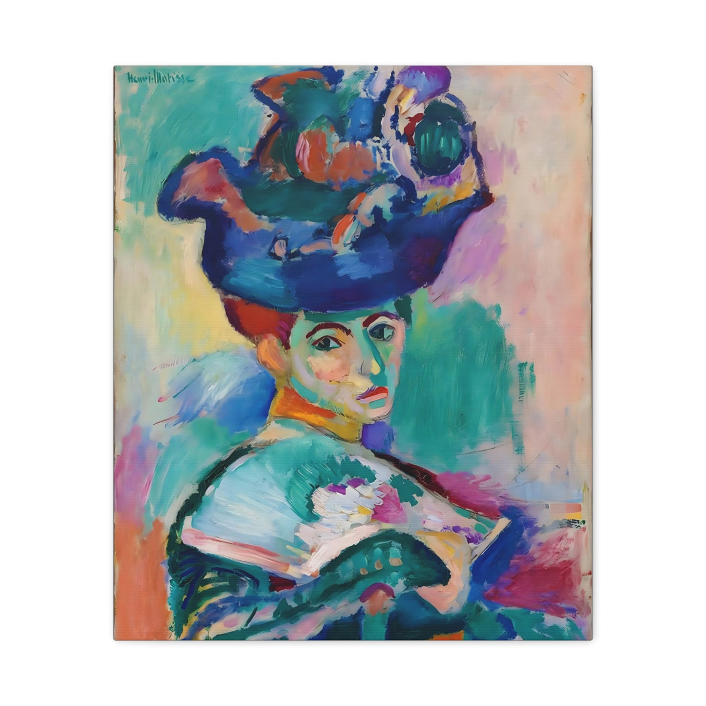 Woman with a Hat By Henri Matisse