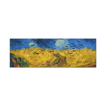 Wheatfield with Crows By Vincent van Gogh