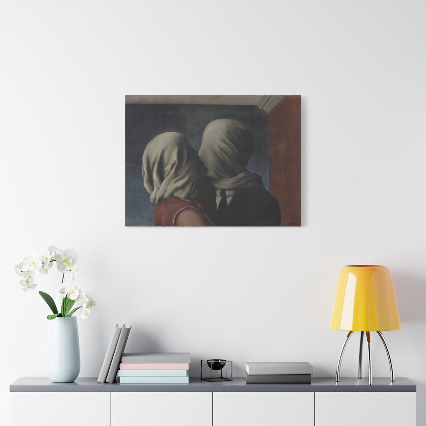 Les Amants Magritte By René Magritte