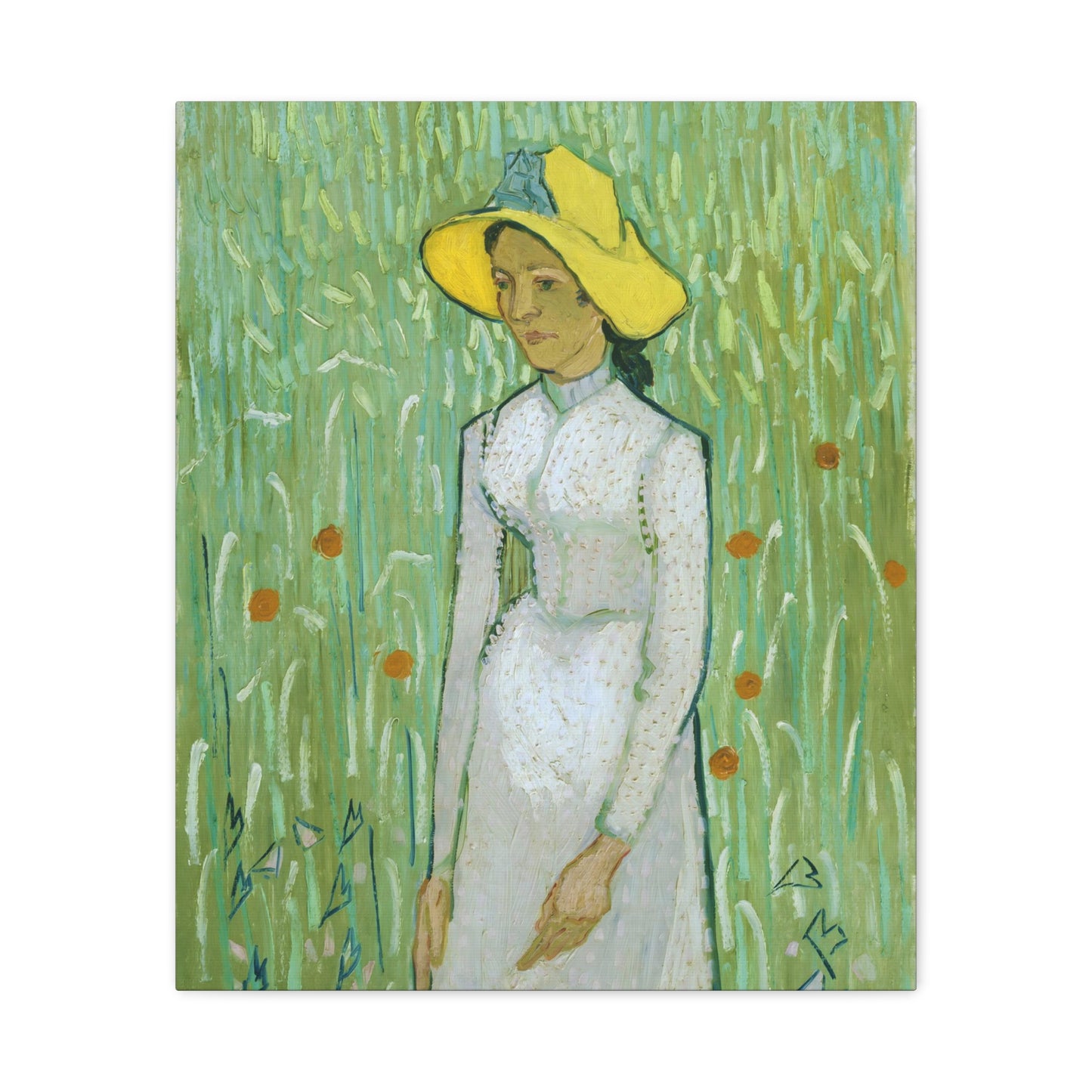 Girl in White By Vincent van Gogh