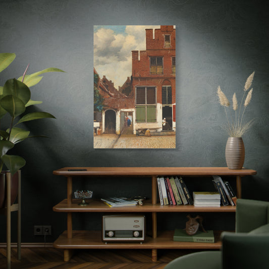 The Little Street By Johannes Vermeer