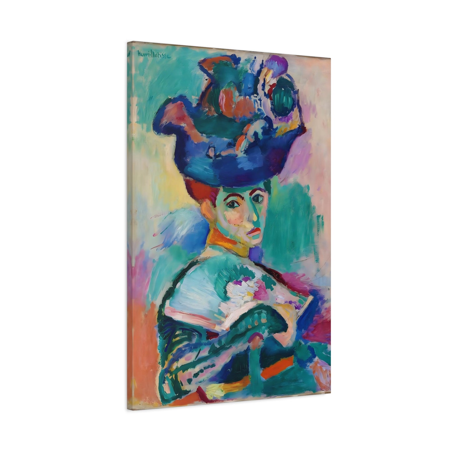 Woman with a Hat By Henri Matisse