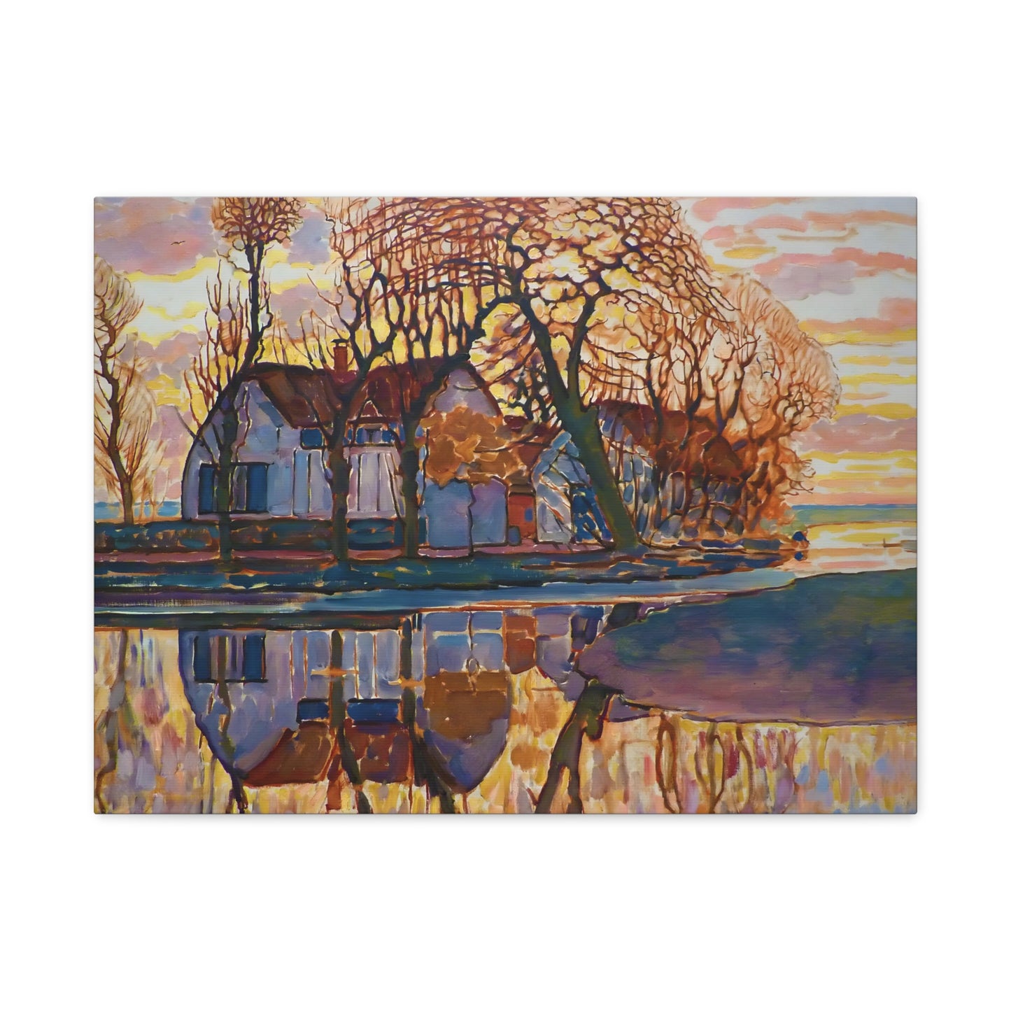 Farm near Duivendrecht By Piet Mondrian