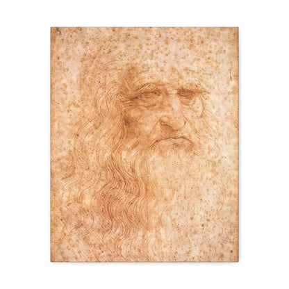 Man in Red Chalk By Leonardo da Vinci