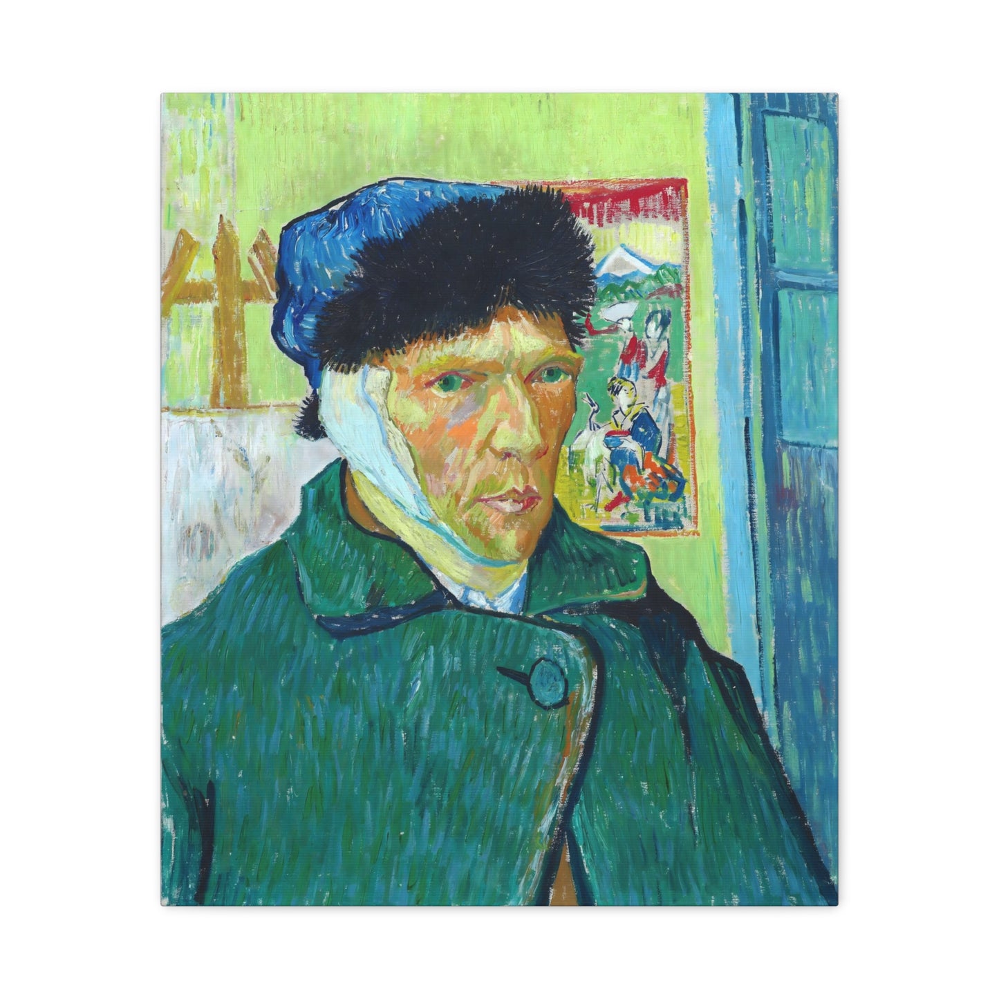 Self-Portrait with Bandaged Ear By Vincent van Gogh