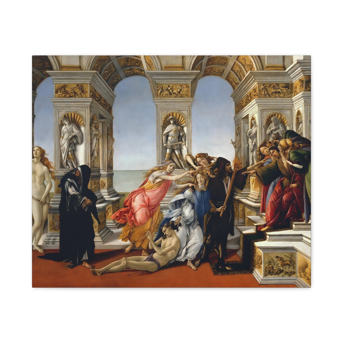 Calumny of Apelles By Sandro Botticelli