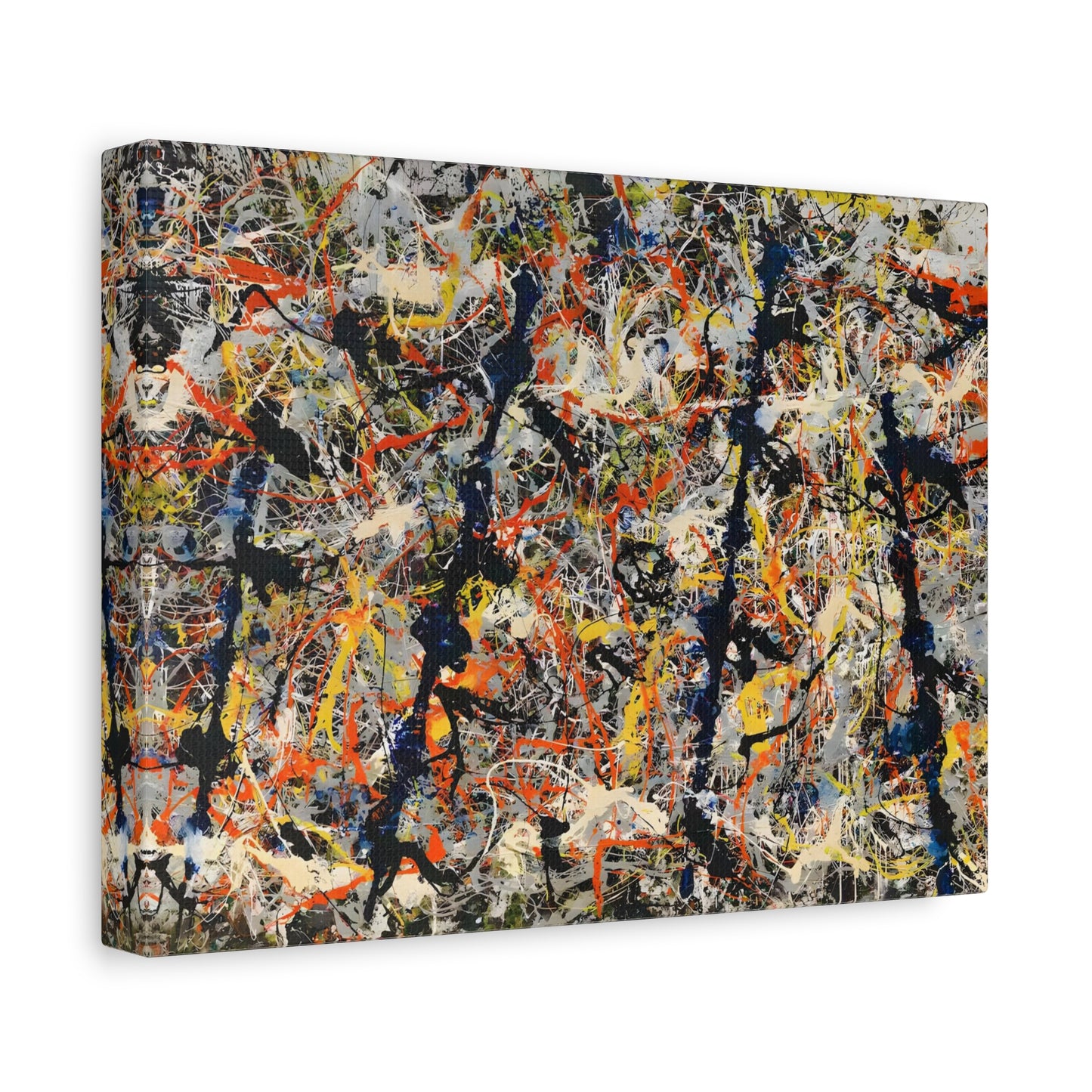 Blue Poles By Jackson Pollock