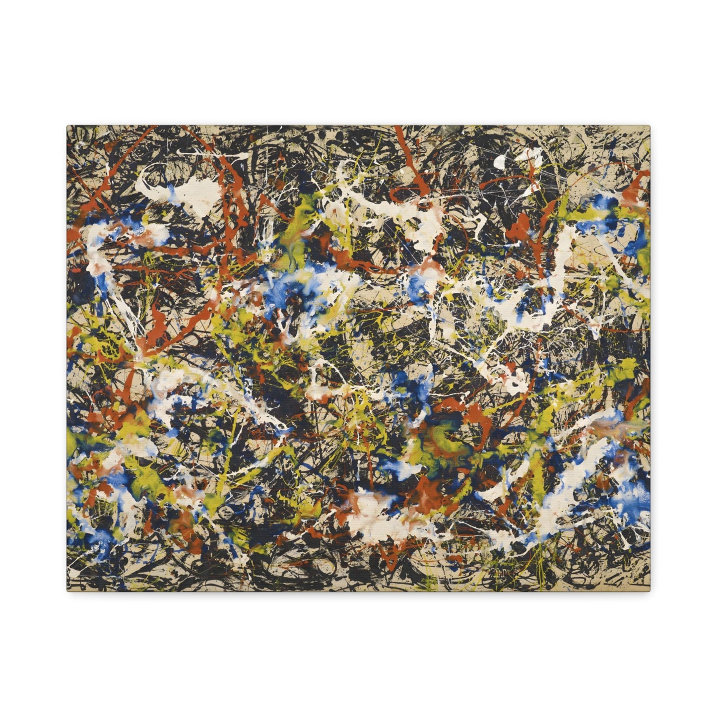 Convergence By Jackson Pollock