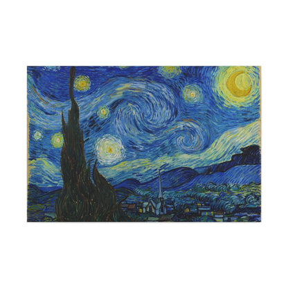 The Starry Night By Vincent van Gogh