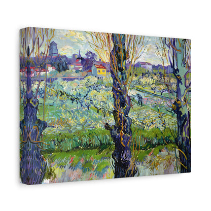 View of Arles, Flowering Orchards By Vincent van Gogh