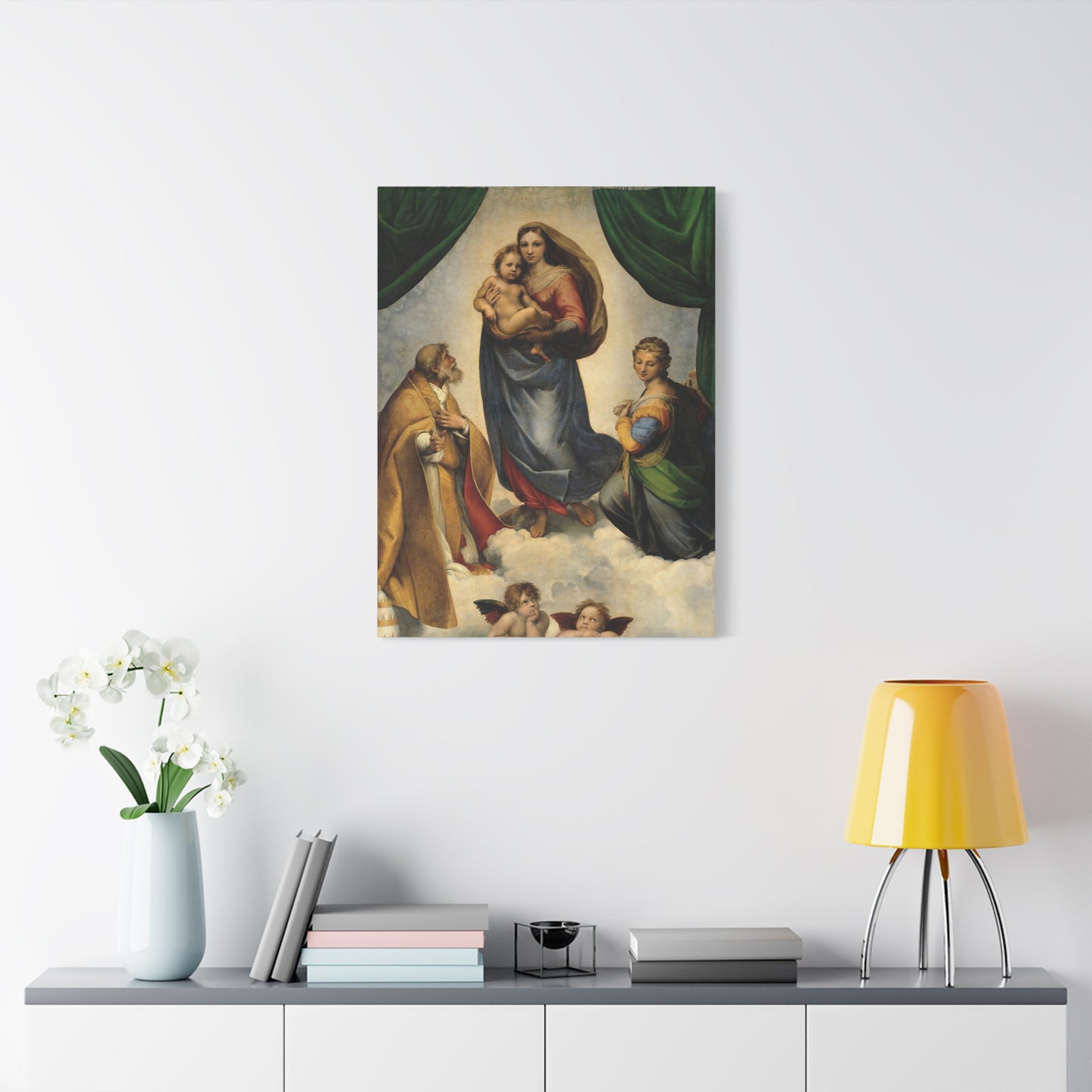 Sistine Madonna By Raphael