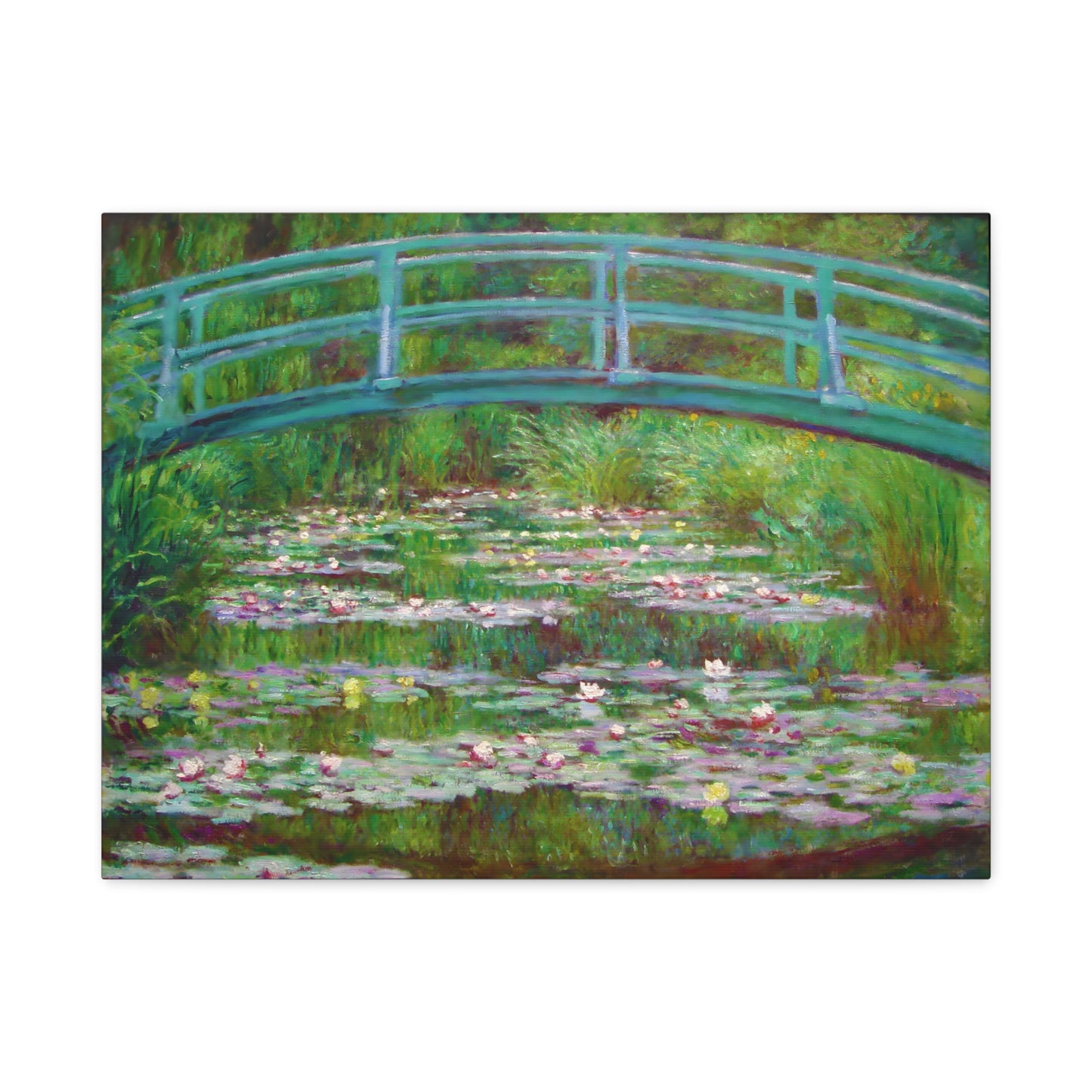 The Japanese Footbridge By Claude Monet