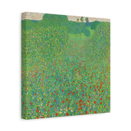 Poppy Field By Gustav Klimt