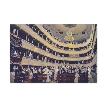 The Old Burgtheater By Gustav Klimt