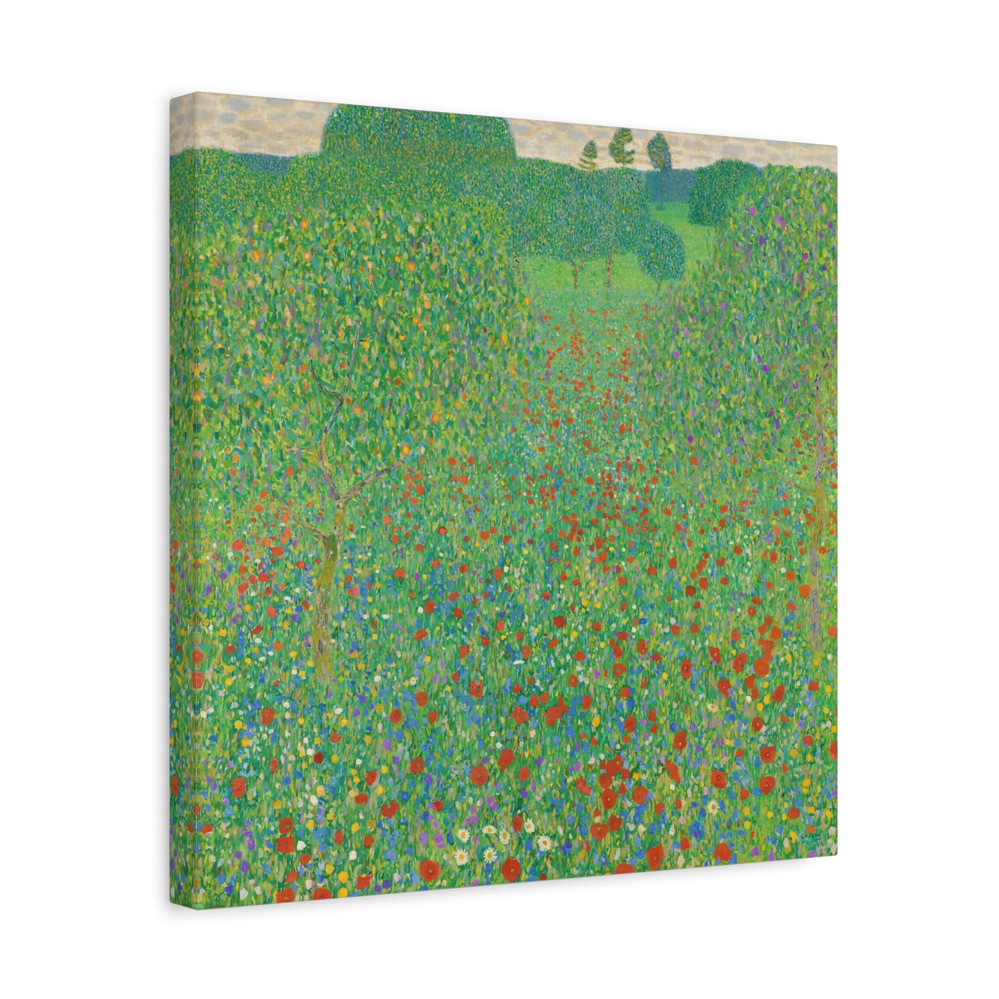 Poppy Field By Gustav Klimt