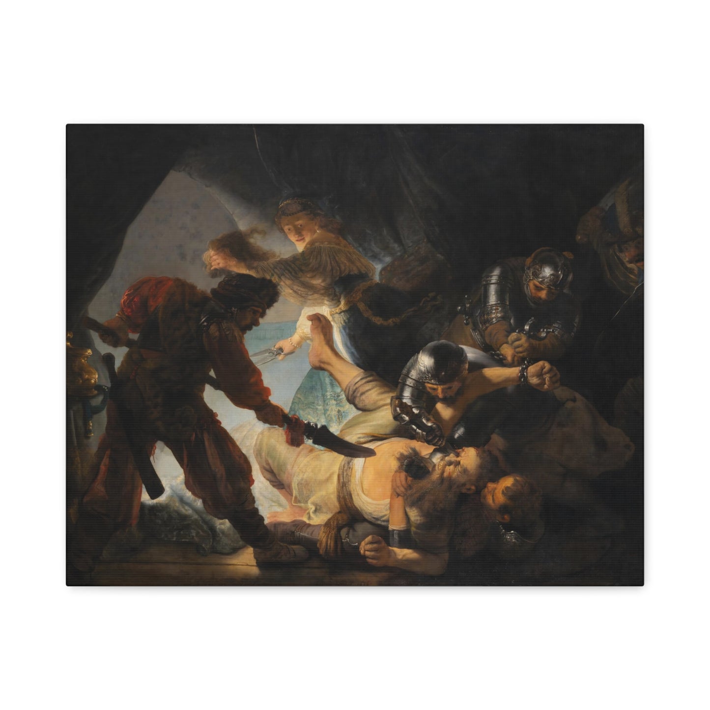 The Blinding of Samson By Rembrandt