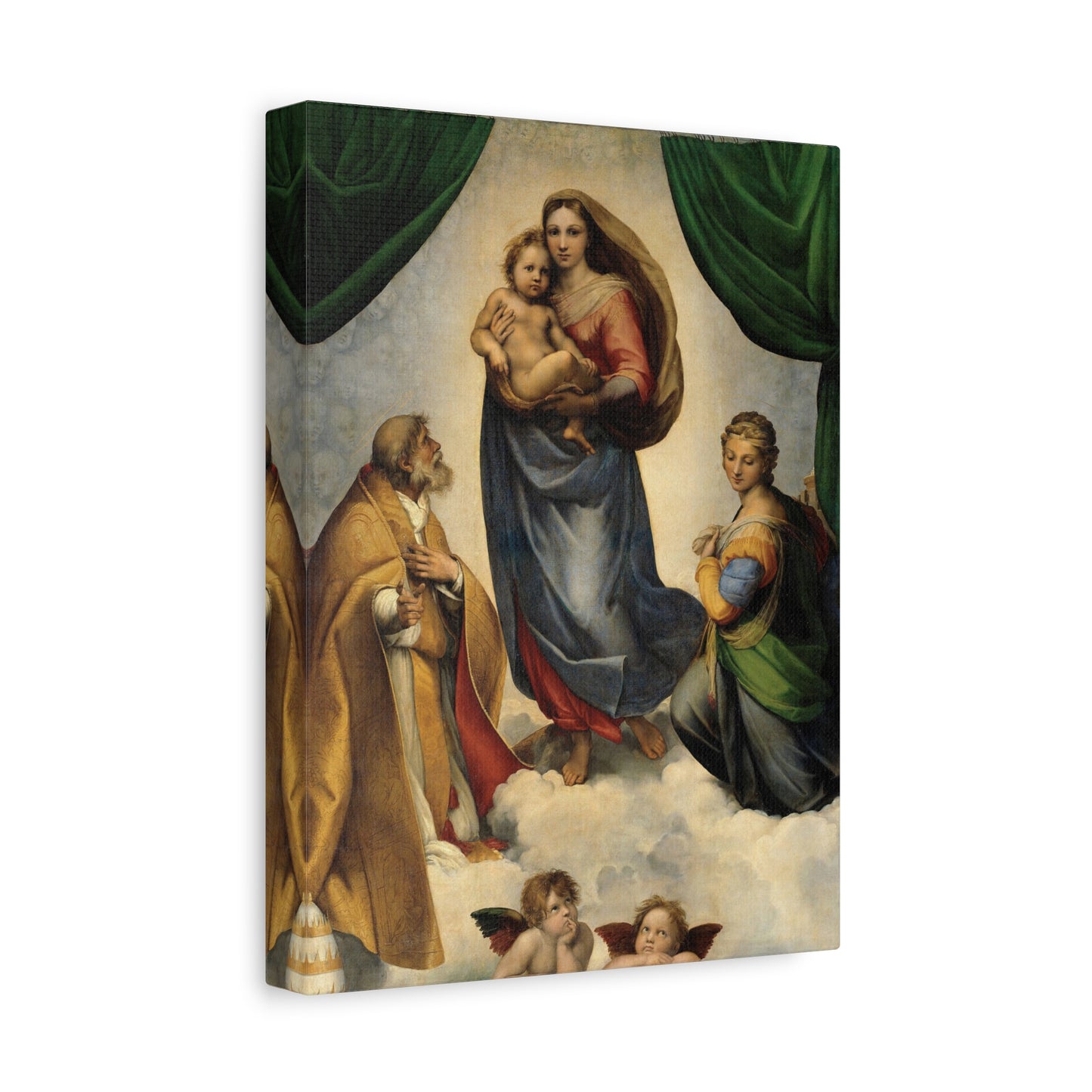 Sistine Madonna By Raphael