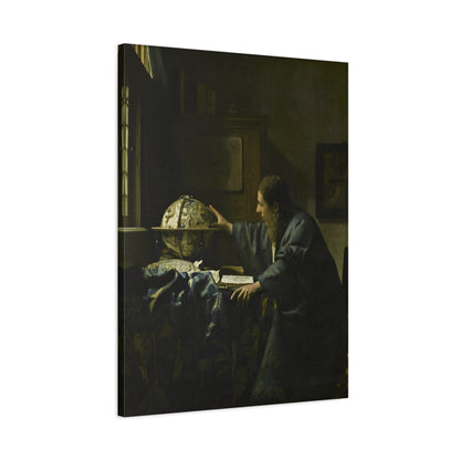 The Astronomer By Johannes Vermeer