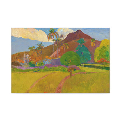 Tahitian Landscape By Eugène Henri Paul Gauguin